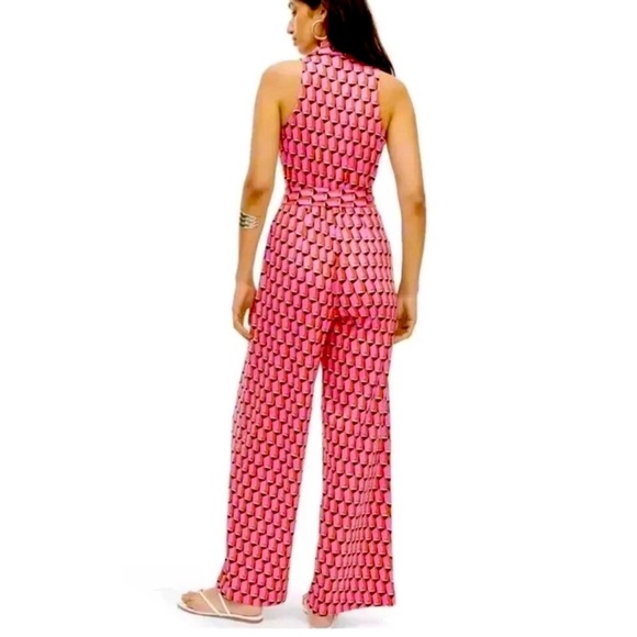 NWOT DVF geometric jumpsuit - Picture 7 of 12